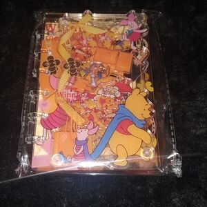 Winnie The Pooh Acrylic Shaker Notebook